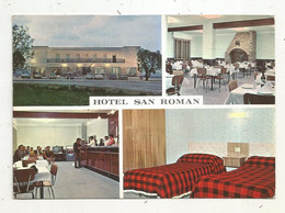 Cp, Espagne , PONZANO (Huesca) HOTEL SAN ROMAN, Multivues - Huesca