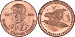 Etats-Unis - Médaille Robert Francis Kennedy - Cent - 1925-1968 - N#74994 - RARE - 08-031 - Adel & Monarchie