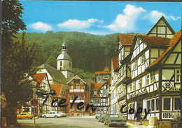 Allemagne, Bad Sooden-Allendorf, Rathausplatz, Beschrieben - Bad Sooden-Allendorf