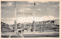 Entrée Vers La Plage -  Bredene - Bredene