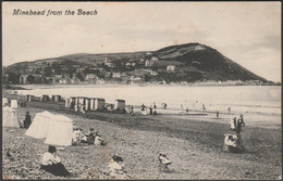 Minehead From The Beach, Somerset, C.1905-10 - Valentine's Postcard - Minehead