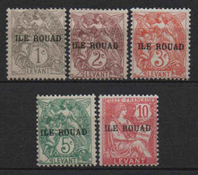 Rouad  - 1916 -  Type Blanc   -  N° 4 à 8 -  Neufs * - MLH - Neufs