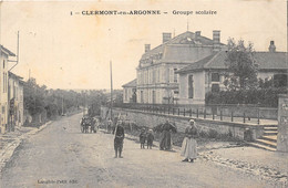 55-CLERMONT-EN-ARGONNE- GROUPE SCOLAIRE - Clermont En Argonne
