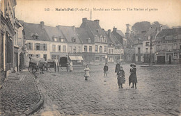 62-SAINT-POL- MARCHE AUX GRAINS - Saint Pol Sur Ternoise