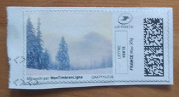 Timbre En Ligne "Paysage De Montagne" (Lettre Verte) - France - Druckbare Briefmarken (Montimbrenligne)