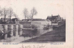 Diest - De Hamer - Circulé En 1902 - Dos Non Séparé - TBE - Diest