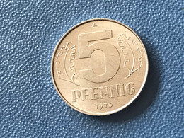 Münze Münzen Umlaufmünze Deutschland DDR 5 Pfennig 1975 - 5 Pfennig