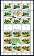 Serbia 2011: Europa-CEPT; Forests, 8 Complete Sets In 2 Small Sheets ** MNH - 2011