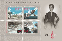 Hungary - 2022 - For Youth 2022 - Sandor Petofi Memorial Year - Mint Souvenir Sheet - Unused Stamps