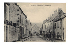 DH1092 - Dep.89 - ANCY Le FRANC - RUE HAUTE - L' UNION, CONTRE L' INCINDIE - Ancy Le Franc