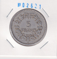 France 5 Francs 1949 B Km#888b.2 - 5 Francs