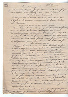 VP20.435 - PARIS - Acte De 1882 - Entre Mrs COUROT & VERDIER Création De La Sté Des Forges Des Vergers POUILLY SUR LOIRE - Manuscrits