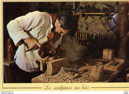 Le Sculpteur Sur Bois  à DAMPIERRE Sous BOUHY, Atelier Des  MARANDES - Artisanat