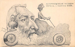 Thème Illustrateur  Orens    Automobile Belge  Moteur Essence Cléo   Politique     (voir Scan) - Orens