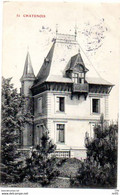 90 - CHATENOIS ( Territoire Belfort  )- Le Chalet Vermot - Cachet Postal "Chaumont - Haute Marne " 1904 Barbier Bourquin - Châtenois-les-Forges