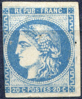 230922//  BORDEAUX N° 46B Neuf Sans Gomme Second Choix Cote 450€ - 1870 Emisión De Bordeaux