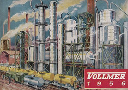 Catalogue VOLLMER 1956 Zubehör HO 1/87 Raffinerie Anlagen + Prislista SKr - Tedesco