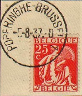 Belgique - Mercure N° 339 - Oblitération Ambulant '' POPERINGHE-BRUSSEL '' - 1932 Ceres And Mercurius