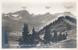 Bretaye - Et Les Alpes Vaudoises  (Muveran, Dt Favre, Dts Des Morcles)       Ca. 1930 - Morcles