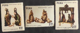 Peru/Pérou  1972  YT N°PE 574-76 Noël (3 Val) - N** - Peru