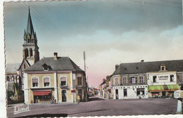 TIERCE. - La Place Vers L'Eglise. CPSM 9x14 - Autres & Non Classés