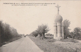 TREMENTINES. - Monument élevé à L'occasion De La Mission De 1931 - Other & Unclassified