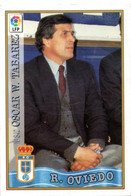 Figurina Card Fichas Card (Liga  Calcio)  Oscar W. Tabarez (Real Oviedo 1997/98) - Sport