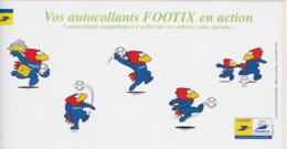 Autocollant Footix En Action 1998 Coupe Du Monde De Football La Poste - Sonstige & Ohne Zuordnung