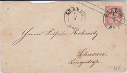 Mecklenburg Schwerin Nv K2 Grabow Ganzsache NDP U 1 N Schwerin Ca 1868 - Postal  Stationery