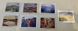 (stamp 24-9-2022) Australia - 7 Mint Cinderella Stamp - From HUTT River Province  (ART) SCARCE ! - Werbemarken, Vignetten