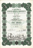- Titre De 1955 - Société Anonyme  Cockerill-Ougrée - Déco - Industrie