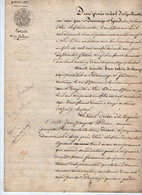 VP20.443 - LERE - Acte De 1851 - Extrait - Mr PINON à SURY - PRES - LERE & Mme & Mr GADOIN De COSNE ........ - Manuscrits