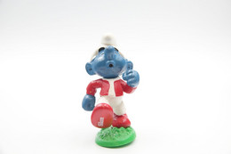 Smurfs ADVERTISING Nr 114 - *** - Stroumph - Smurf - Schleich - Peyo  - Jogger - Running - Schtroumpfs