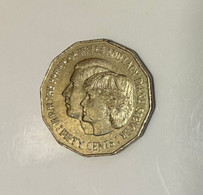 (1 L 1) Australia "collector Limited Edition" Coin - Prince Charles & Lady Diana - 50 Cents Coin - Issued In 1981 - Andere - Oceanië