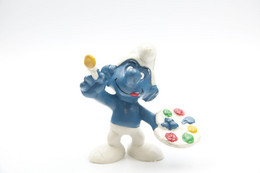 Smurfs Nr 20045#5 - *** - Stroumph - Smurf - Schleich - Peyo - Art - Painting - Schtroumpfs