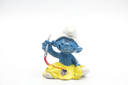 Smurfs Nr 20063#XX Ultra Rare Collector Error - *** - Stroumph - Smurf - Schleich - Peyo - Telephone - Smurfs
