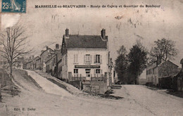 60 / MARSEILLE EN BEAUVAISIS / ROUTE DE CALAIS ET QUARTIER DU BONHEUR - Marseille-en-Beauvaisis