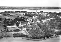 22-SAINT-JACUT- DE-LA-MER- VUE D'ENSEMBLE AU PREMIER PLAN L'ABBAYE - Saint-Jacut-de-la-Mer