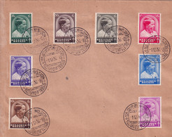 Belgie  FDC 438-445 - ....-1951