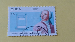 CUBA - Timbre 1996 : Célébrités De La Science - Mikhaïl LOMONOSSOV, Chimiste, Physicien Russe - Used Stamps