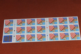 U.S.A. 1995, Flagge Vor Hausfassade; Folienblatt FB 22, MNH - Sonstige & Ohne Zuordnung