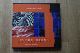 L1 Impression Expressions Livre Laposte Max Gallo Feuillet Kandinsky Gravure Decaris ISSN 9782913763432 - Incisioni