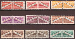 San Marino 1945 Pacchi Postali UnN°17 Selezione 9v M(*) Vedere Scansione - Parcel Post Stamps