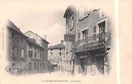 La BALME-les-GROTTES (Isère) - L'Intérieur - Hôtel Cailat - Précurseur Voyagé 1904 - La Balme-les-Grottes