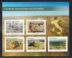 2021 ITALIA⚡Tesori Del Parco Nazionale Dell’Alta Murgia ⚡Pontrelli Dinosauro Lamalunga Spinazzola Altamura Gravina ☘️ - Blocchi & Foglietti