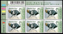 South Africa - 2007 7th Definitive Fauna And Flora B4 Ostrich Control Block (**) (2007.08.10) - Blocks & Sheetlets