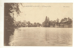 58/ CPA - St Honoré Les Bains - L'Etang De Seu - Saint-Honoré-les-Bains