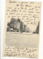 59/ CPA 1900 - Roubaix - Rue De La Gare (belle Carte) - Roubaix