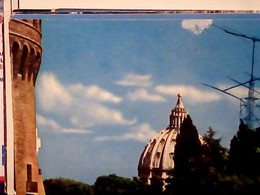 ROMA RADIO VATICANA ANTENNA  E CUPOLA VB1977 STAMP TIMBRE SELLO L 50S PAULUS + 20 LIRE  IV1594 - Vaticano