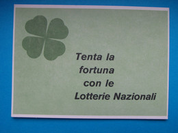 1977  CARTOLINA LOTTERIA GENERICA TENTA LA FORTUNA - Biglietti Della Lotteria